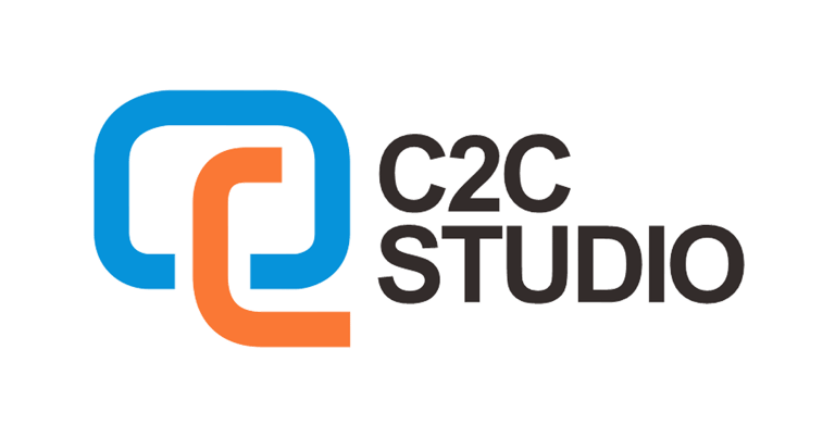 C2C studio Creative agency logo