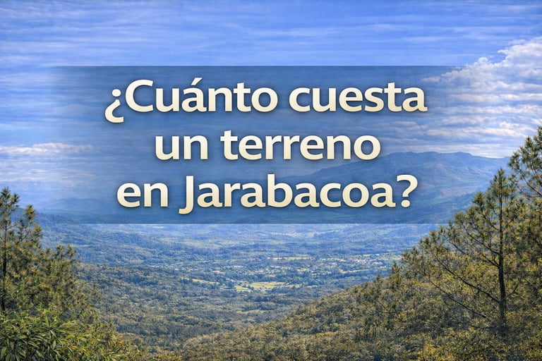 Cuanto cuesta un terreno en Jarabacoa