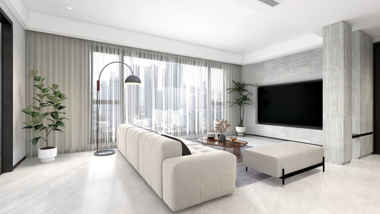 FayNza : Aménagement moderne salon, séjour