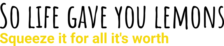 So Life Gave You Lemons logo
