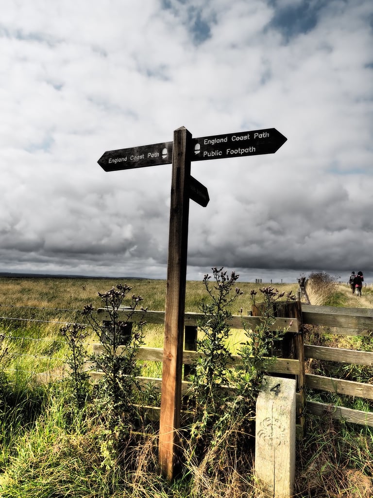 Coastal Path Sign