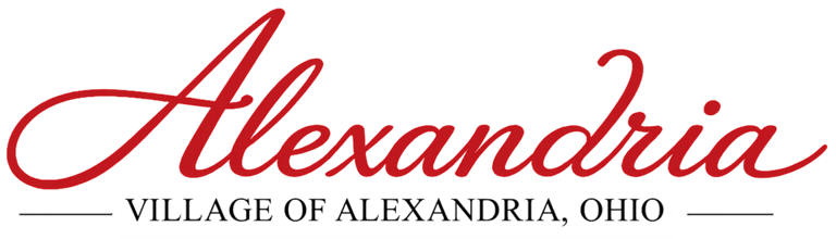 Village of Alexandria Ohio logo