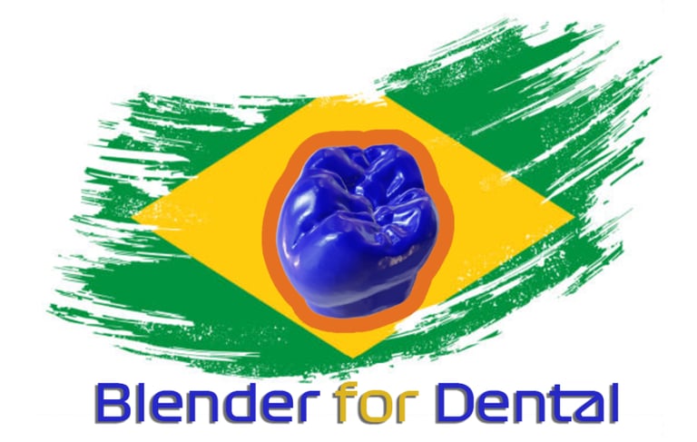 Blender for Dental Brasil logo