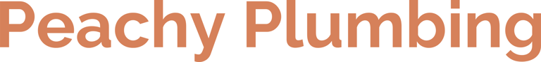 Peachy Plumbing logo