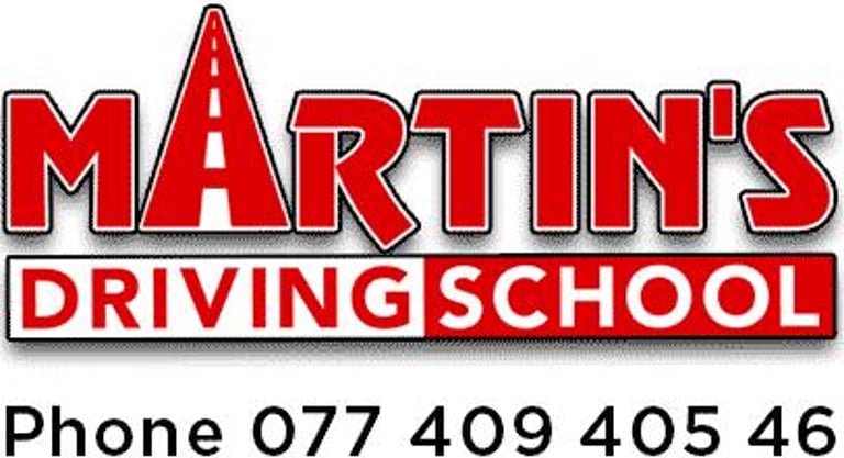 Martin's Driving School. logo