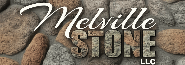 Melville Stone LLC premium light weight volcanic tuff stone supplier. logo