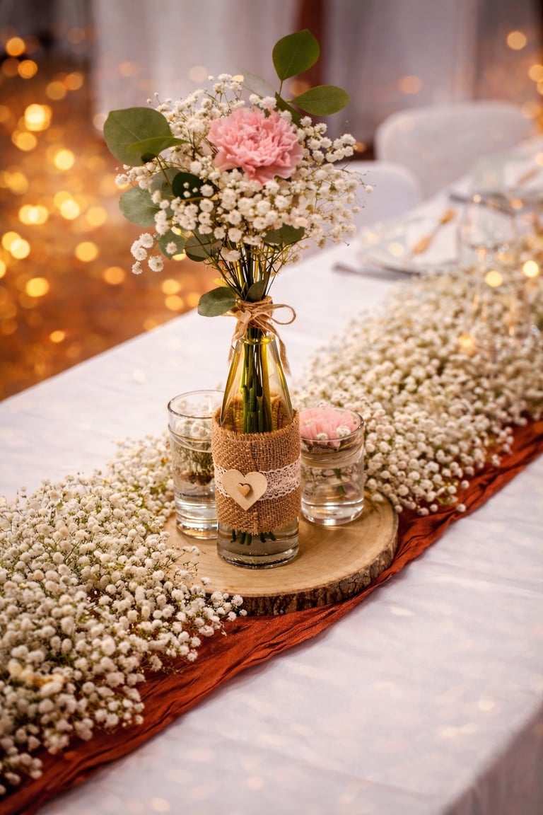 Art de la table champetre 