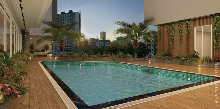 AMENITIES CHANDIWALA PEARL UNIVERSE ANDHERI WEST, CHANDIWALA PEAR UNIVERSE VEERA DESAI ROAD, CHANDIWALA PROJECT NEAR MVM SCHO