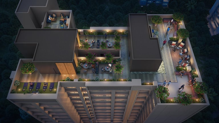 Amenities Raj Imperia Malad West, Liberty Garden Project,  Raj Realty Malad West