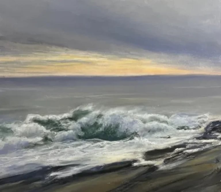 ocean painting 