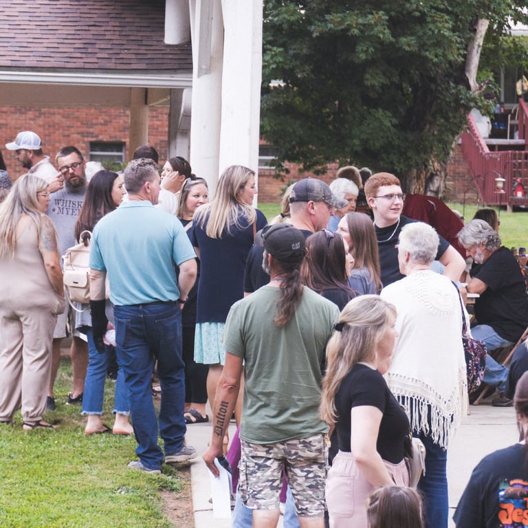 July 4th picnic at  Mount Zion Baptist Church, aka The Church in the Mount