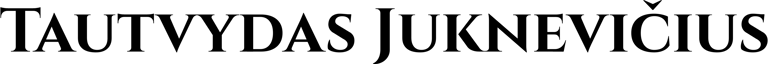Fotografas Tautvydas Juknevičius logo