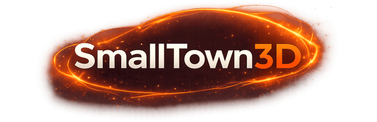 SmallTown 3D logo