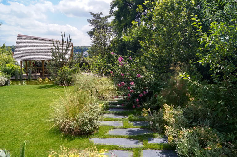 Photo de jardin paysager