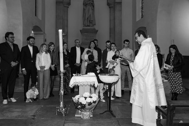 Photo de baptême