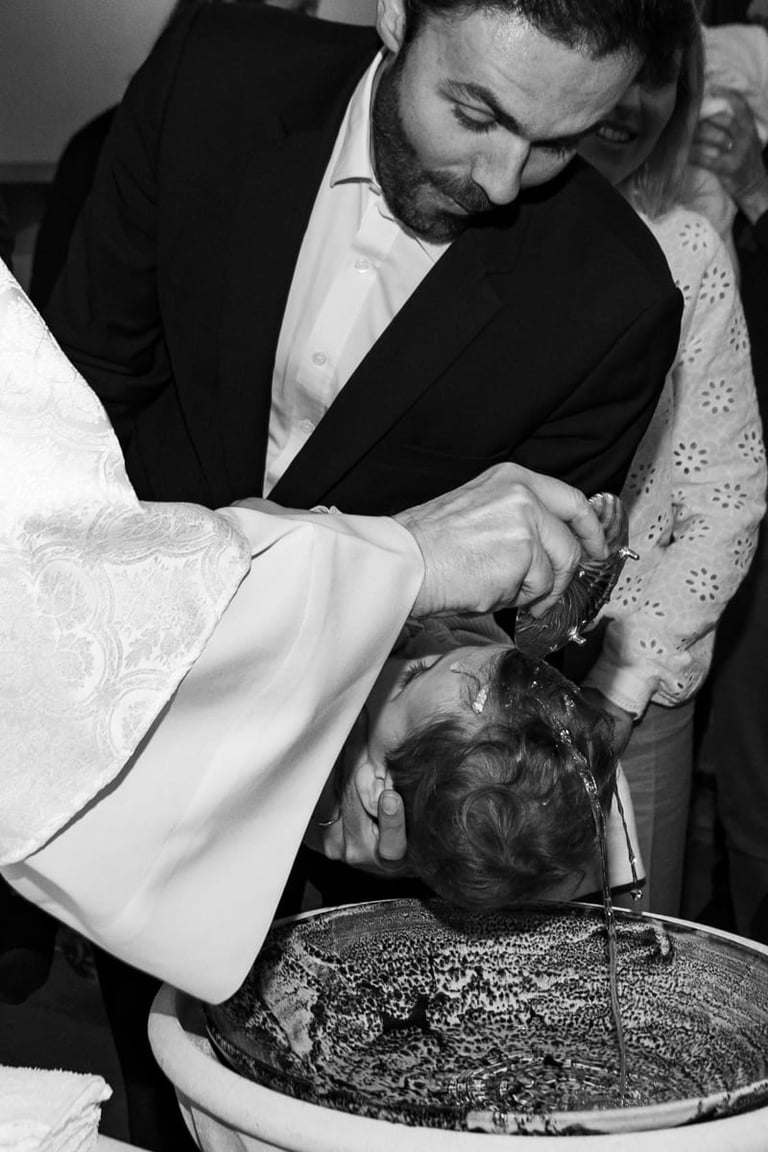 Photo de baptême