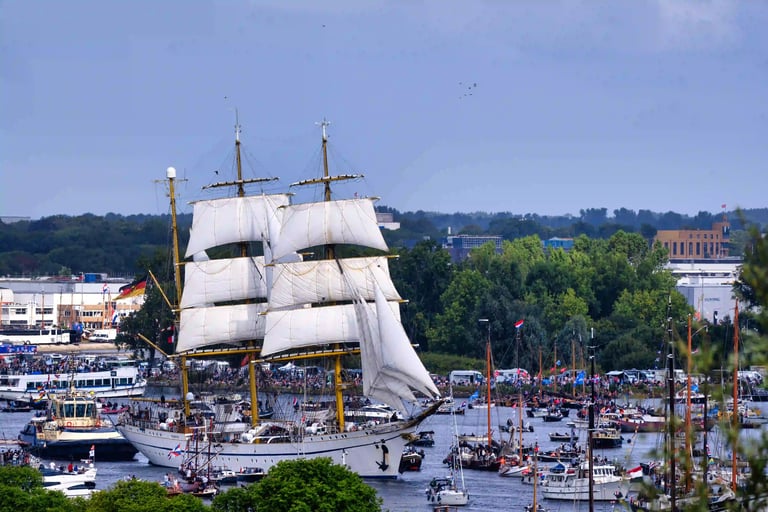 Sail-In, Gorch Fock, Germany, 81m x 12m