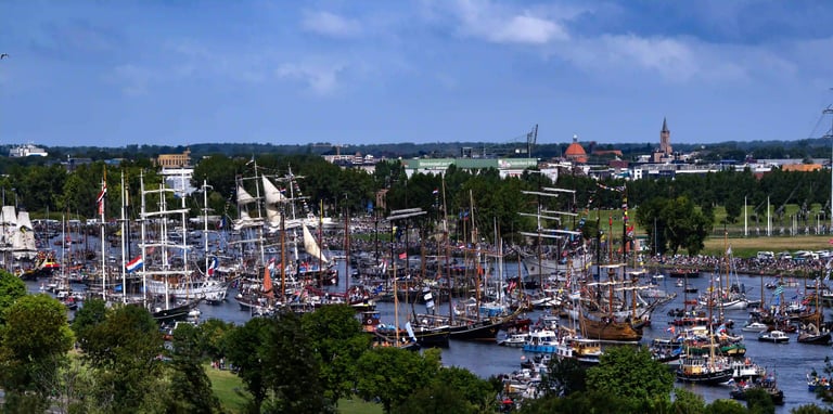 Sail-In, richting Beverwijk kijkend 