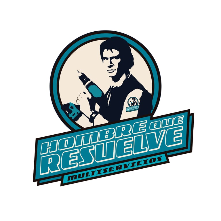 Hombre que resuelve Multiservicios logo