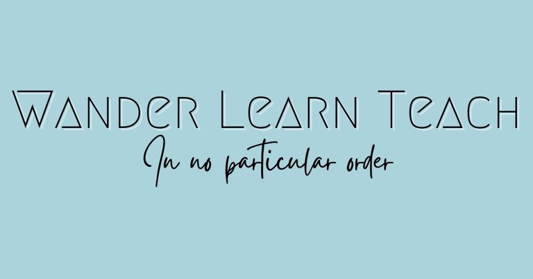Wander Learn Teach logo