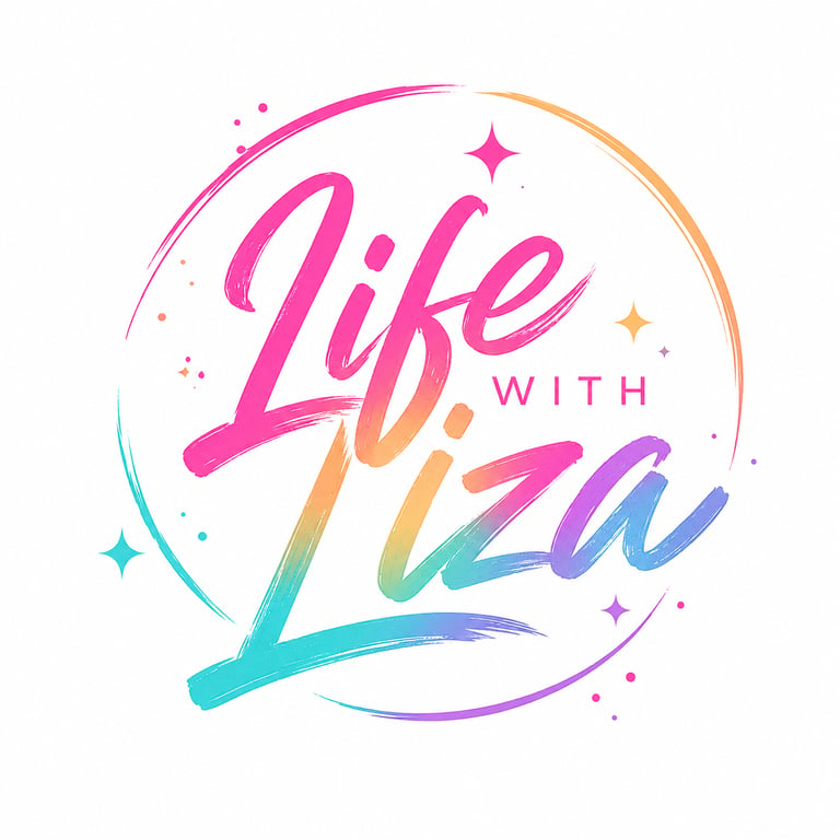Liza with Liza logo