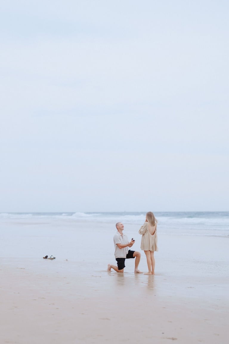 Miami Beach Proposal Photography at Gold Coast shoot by Picrama Weddings