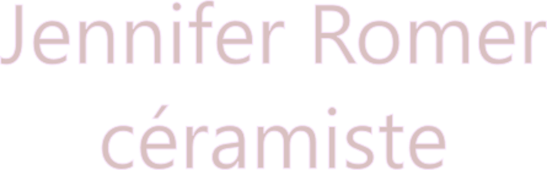 Jennifer Romer céramiste logo