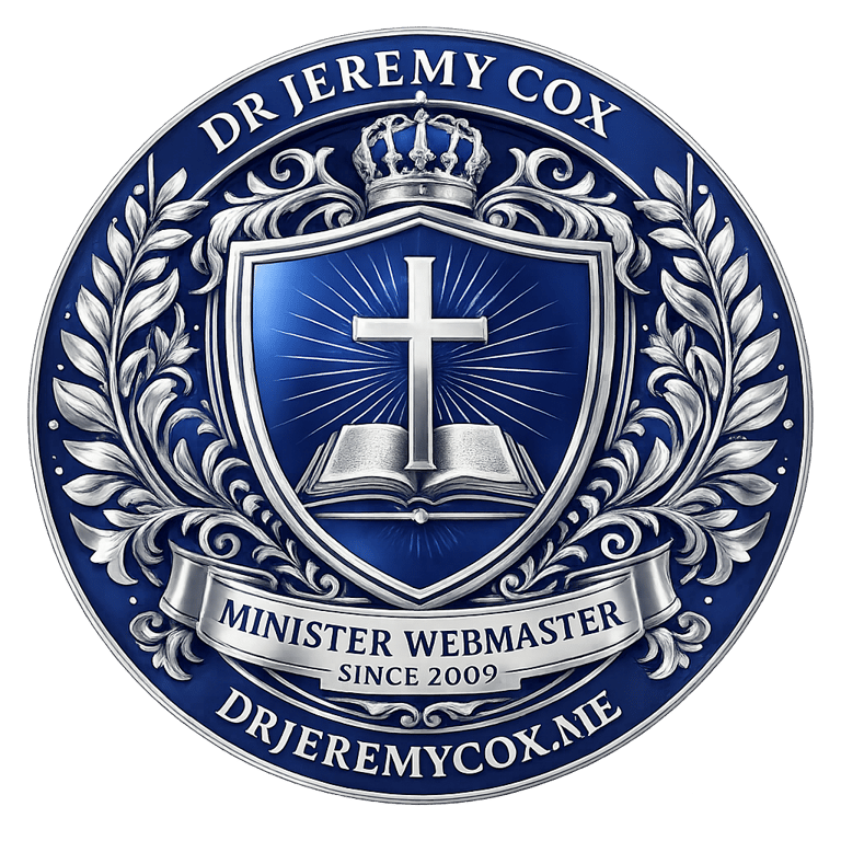 Dr Jeremy Cox Webmaster logo