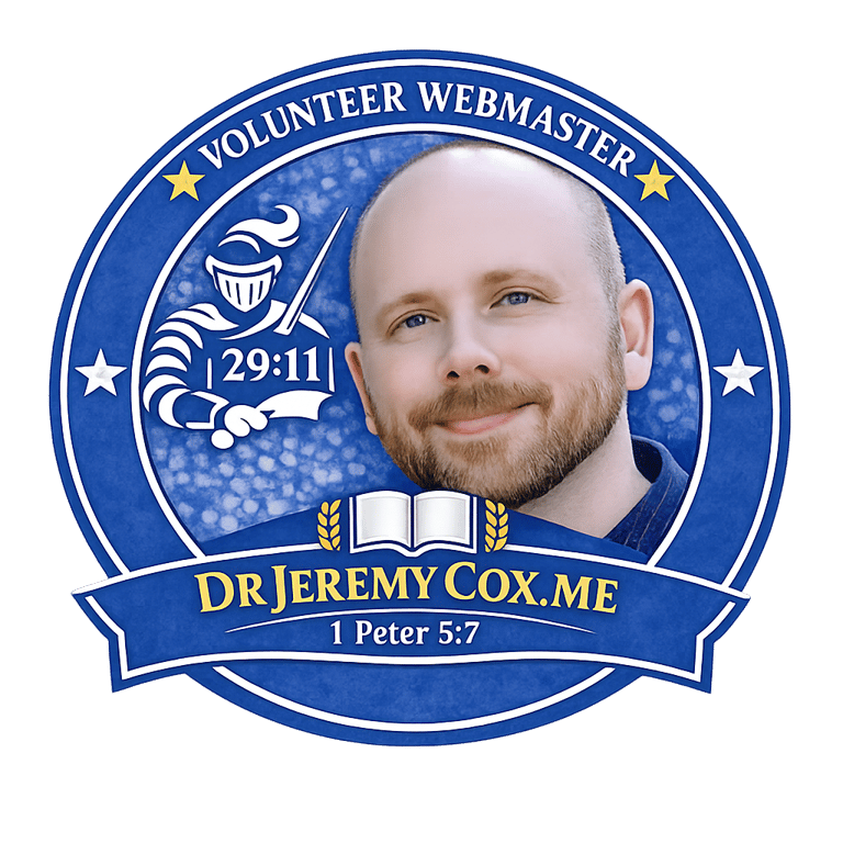 Dr Jeremy Cox Webmaster logo
