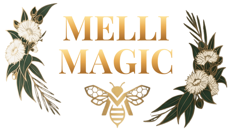 Melli Magic raw Australian honey logo