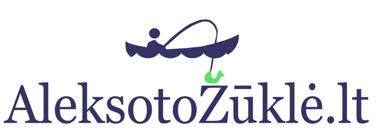 Aleksoto žūklė logo