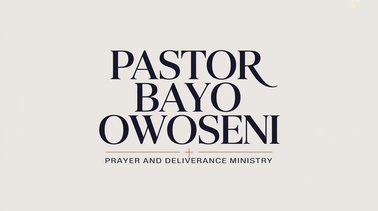 Pastor Bayo Owoseni logo