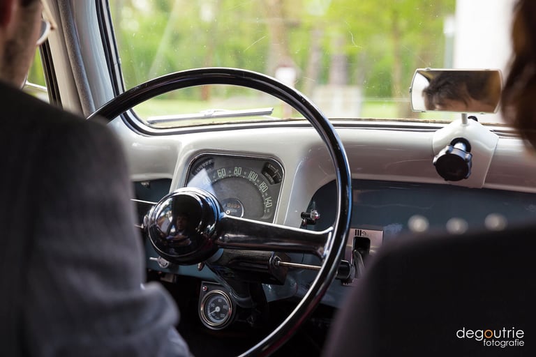 Oldtimer Hochzeitsauto