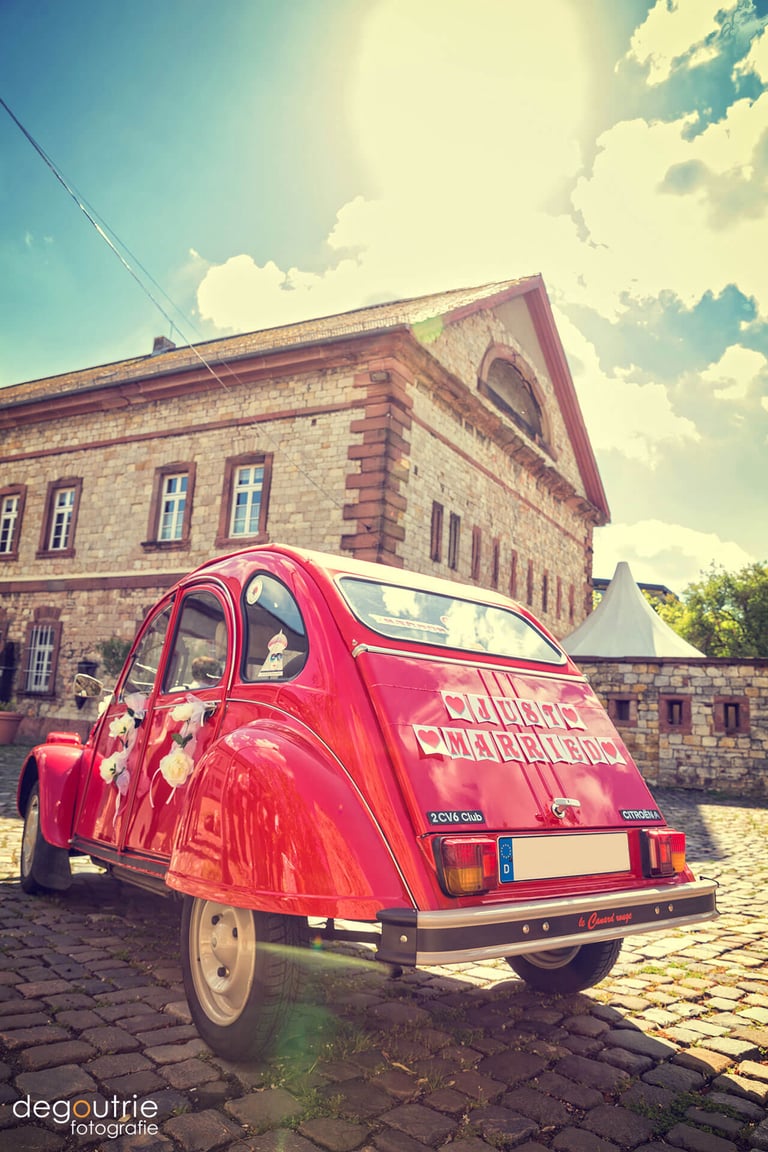 Hochzeitsauto Oldtimer Fotografie Rhein-Main