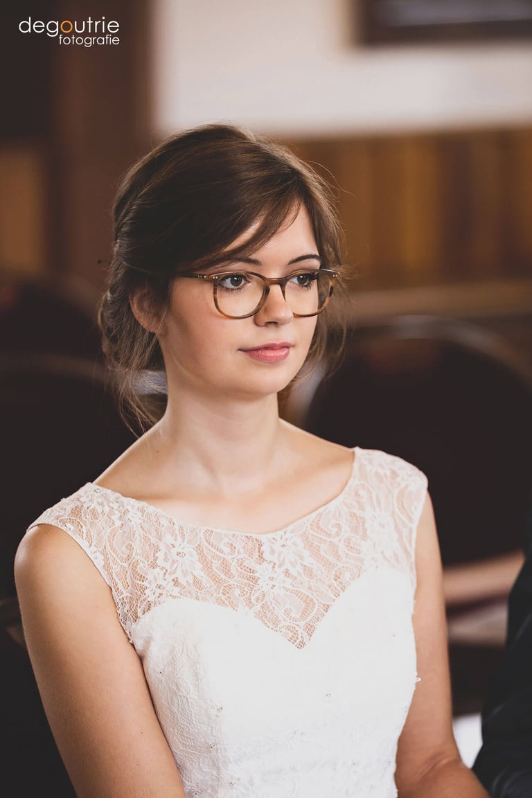 Elegante Braut schöne Fotografie