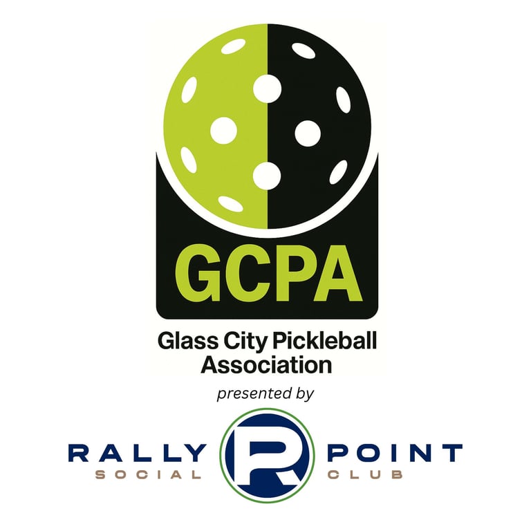 Glass City Pickleball Association logo