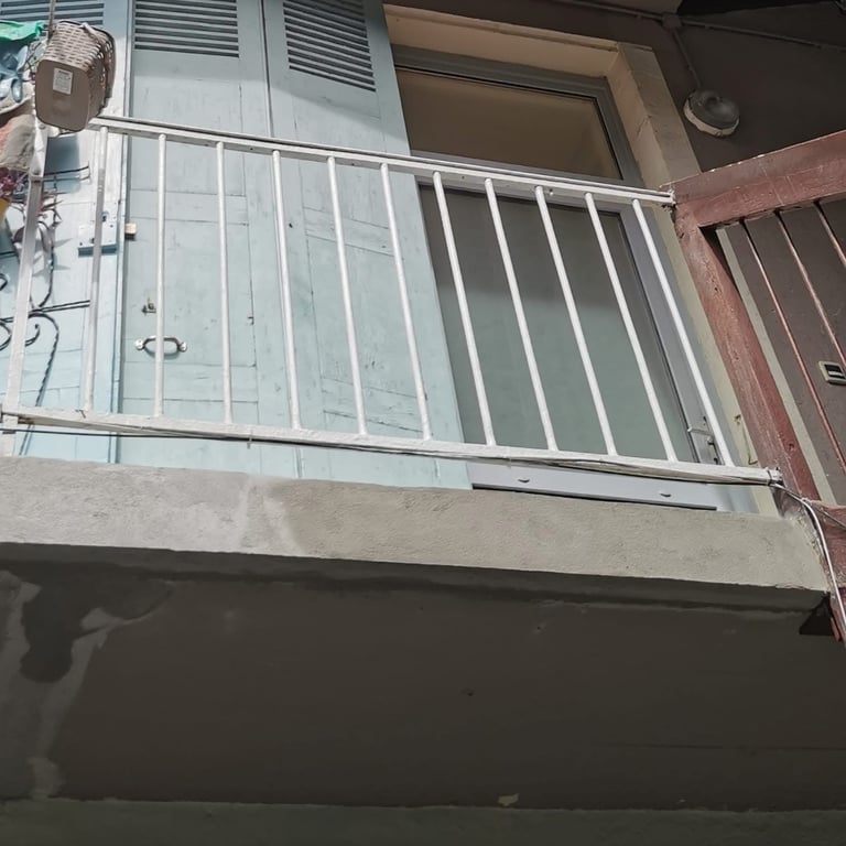 Réparation d'un balcon par cordiste à Agde