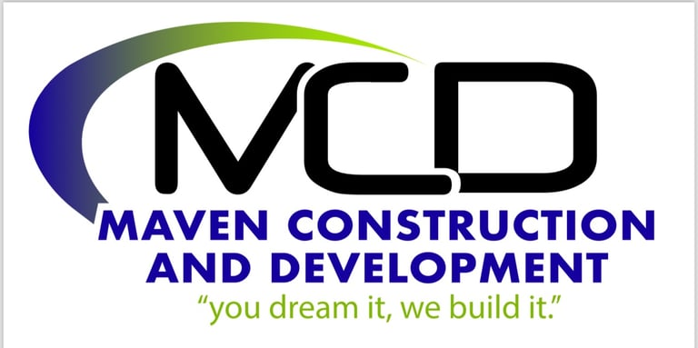 Maven Construction and Development logo