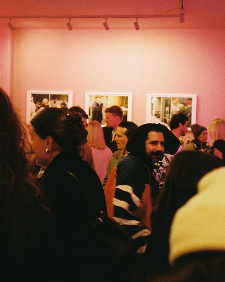 Crowd during the Perfect HELL™ opening night