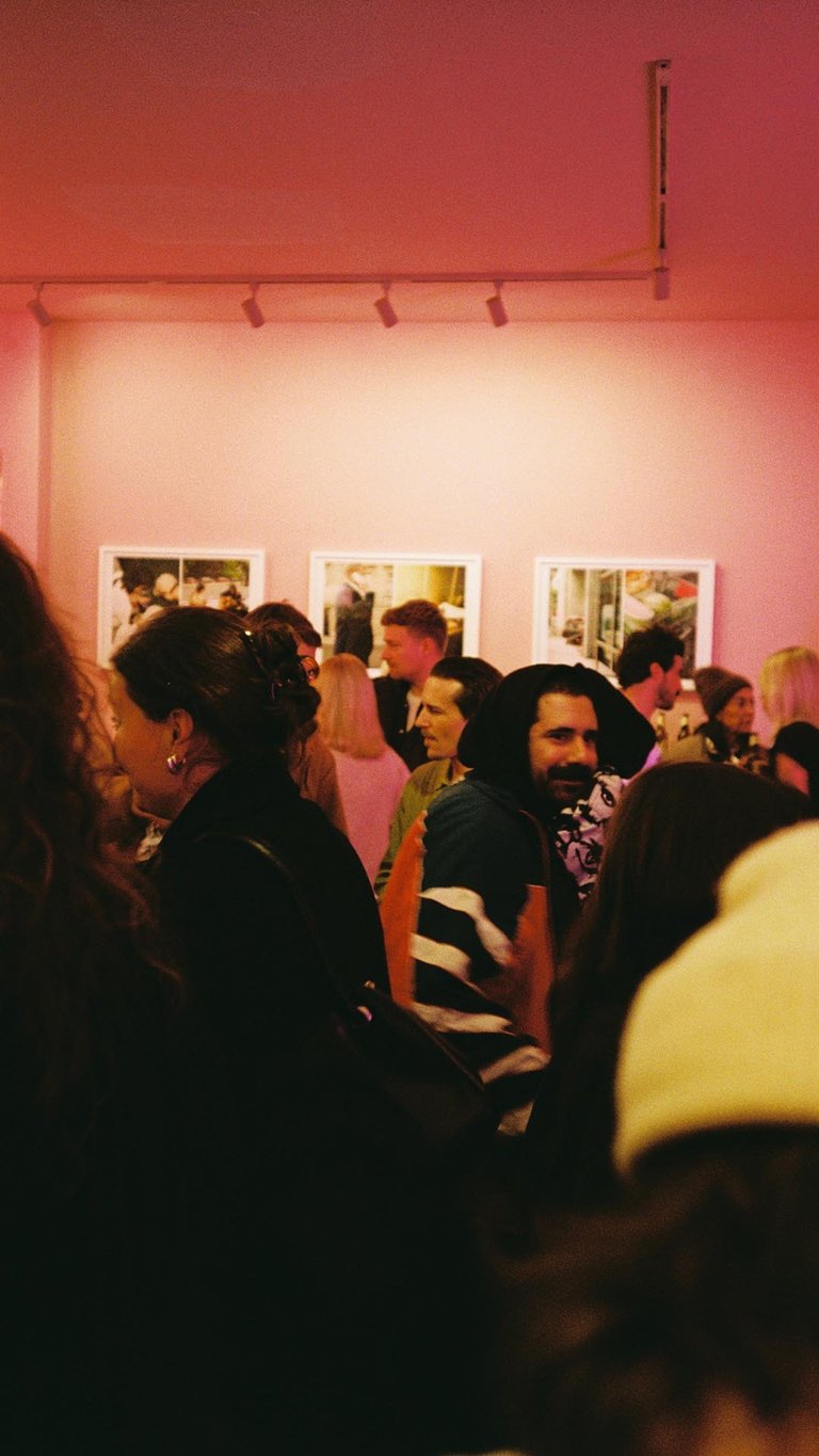 Crowd during the Perfect HELL™ exhibition
