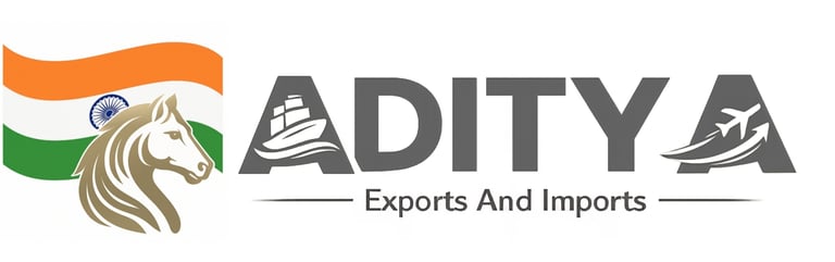 ADITYA EXPORTS AND IMPORTS logo