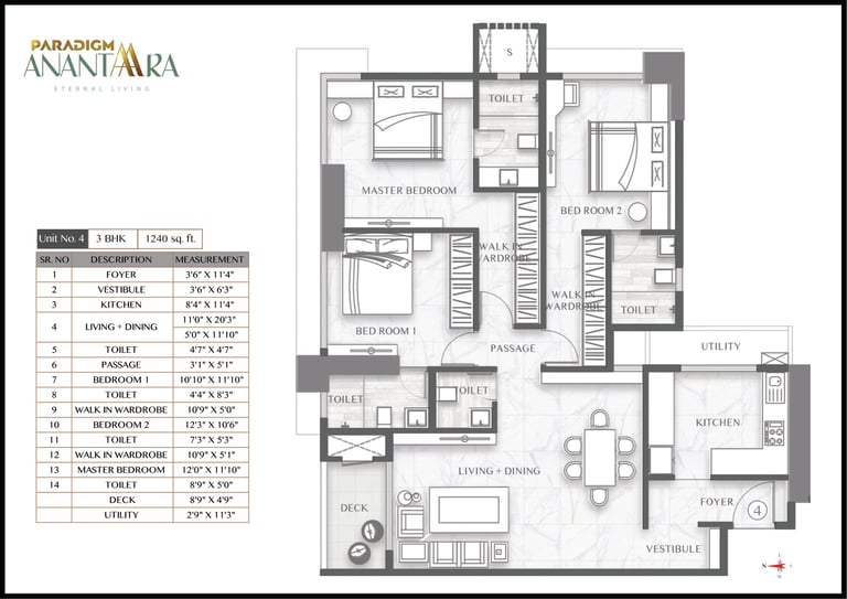 FLOOR PLANS ANANTAARA BORIVALI, PARADIGM ANANTAARA SHIMPOLI BORIVALI WEST