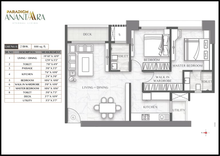 FLOOR PLANS ANANTAARA BORIVALI, PARADIGM ANANTAARA SHIMPOLI BORIVALI WEST