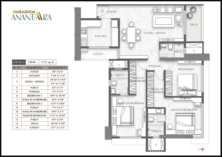 FLOOR PLANS ANANTAARA BORIVALI, PARADIGM ANANTAARA SHIMPOLI BORIVALI WEST