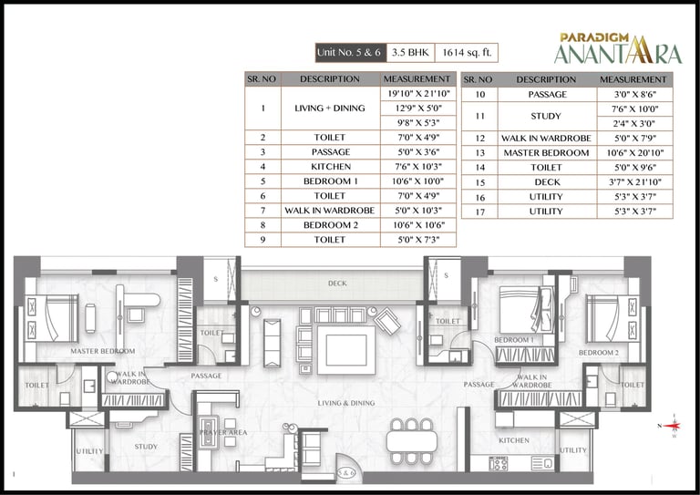 FLOOR PLANS ANANTAARA BORIVALI, PARADIGM ANANTAARA SHIMPOLI BORIVALI WEST