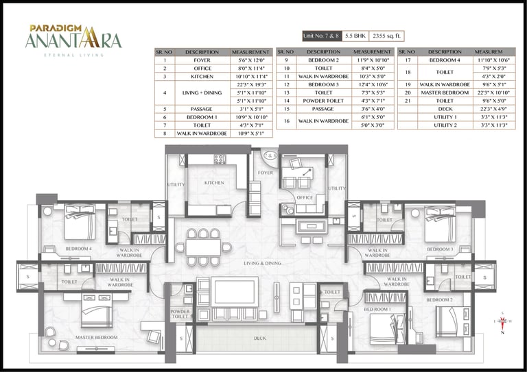 FLOOR PLANS ANANTAARA BORIVALI, PARADIGM ANANTAARA SHIMPOLI BORIVALI WEST