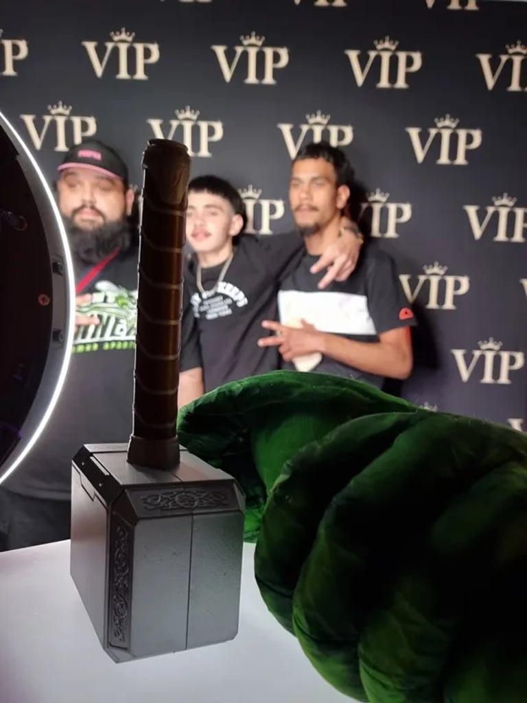 Photo Booth featured at an 18th Celebration in Redlands, Qld - party hire by SweetAz Co.