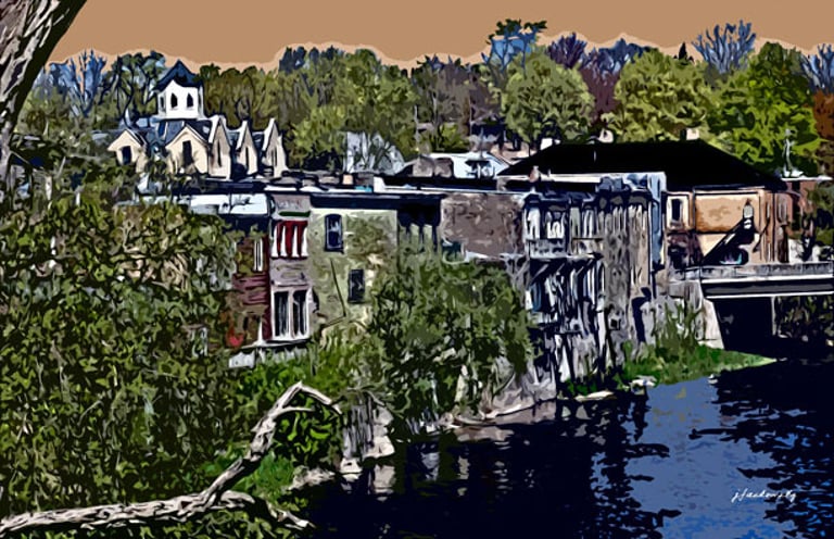 Paris Along the Grand 2902