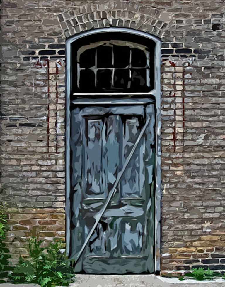 Penmans No. 1 Mill door 7349