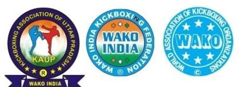 Kickboxing Association of Uttar Pradesh (WAKO India Uttar Pradesh) logo